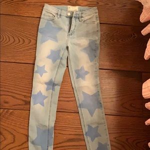 DIY star jeans!